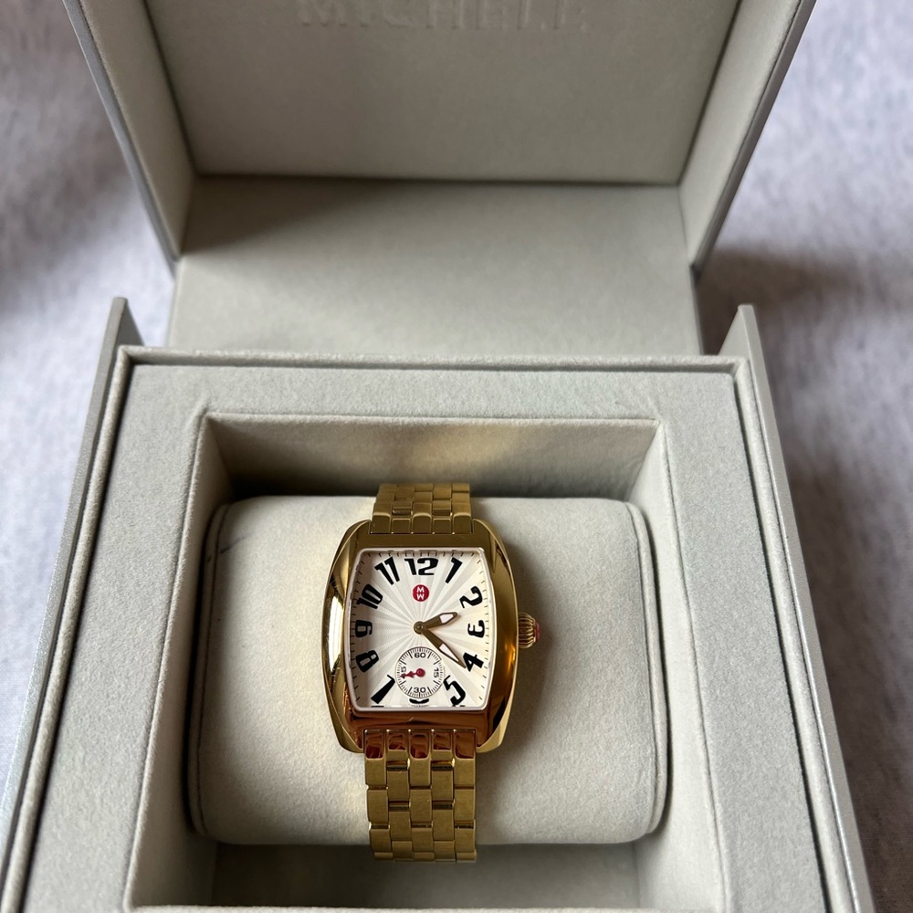 Michele Urban Gold Watch